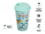 Кружка керамическая, 400 мл, Beautiful day, PERFECTO LINEA (30-140121)