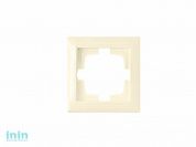 Рамка 1-местная бежевая, Стиль, BYLECTRICA (одноместная Гарантийный срок:24 месяца)