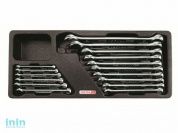 Набор-сет ключей комбинир. 6-24мм 16шт. 434х176мм TOPTUL (GAAT1603)