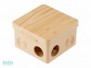 Коробка распаячная ОП 80х80х50мм, сосна, 7 мембр. вх. IP54 ЮПИТЕР