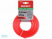 Леска ф 3.0 мм х 15 м квадратн. сеч. ВОЛАТ