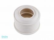 Манжета переходная D40х25 трехлепестковая белая (Симтек)