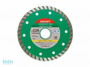 Алмазный круг 125х22 мм универс. Turbo ВОЛАТ (сухая и мокрая резка)