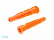 Дюбель распорный 6х37 мм тип U с бортиком (1000 шт) STARFIX