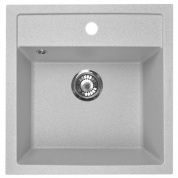 Кухонная мойка ZorG Como 51 (белый камень)