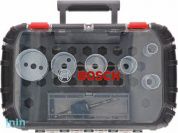 Набор коронок биметаллических BOSCH PROGRESSOR 9 шт. (универсальные, размеры 22, 29, 35, 44, 51, 64 мм., для электрика)