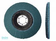 Круг лепестковый 125х22мм ZK40 ST плоск. КЛТ1 (Луга) (LUGAABRASIV)