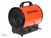 Нагреватель воздуха электр. Ecoterm EHR-09/3E (пушка, 9 кВт, 380 В, термостат)