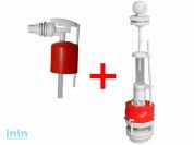 Арматура шток белый, бок.подводка, ИнкоЭр (И -СБа- БпрН-Б-М Р)