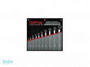 Набор ключей накидн. 6-27мм, 75° 10 шт. TOPTUL (GPCI1001)