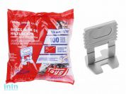 Основа д/укладки плитки узкая с резьбой 1,5мм (100шт в уп.) Tayg