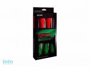 Набор отверток 5шт ударных пластм.рукоятка TOPTUL (GAAE0509)