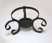 Подставка под садж черная