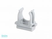 Крепеж-клипса для трубы ПВХ/ПНД 25мм (100шт) ЮПИТЕР