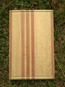 Разделочная доска из дуба и красного дерева