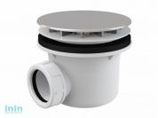 Сифон для душевого поддона, хромированный  Alcaplast (Сифон для  душевого поддона)