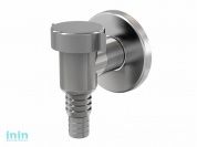 Сифон для стиральной машины наружный хромированный, Alcaplast (Сифон для стиральной машины наружный хромированный)