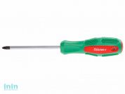 Отвертка "+" №2 100мм PZ ВОЛАТ (двухкомп. рукоятка Anti-Slip)