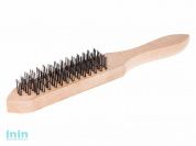 Щетка проволочная стальная 6 рядов ВОЛАТ (крацовка)