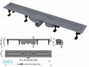 Водоотводящий желоб c решеткой под кладку плитки TILE-950, Alcaplast (Водоотводящий желоб c решеткой под кладку плитки TILE-950, Alcaplast)