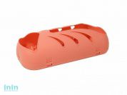 Корзина для пакетов Krita (Крита), коралл, BEROSSI (Изделие из пластмассы. Размер 280 х 133 х 84 мм)