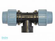 Тройник вн. 25х1/2" Unidelta (Фитинги: Обеспечивают отличную герметичность, при создании распределительных систем под давлением.)