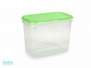 Контейнер Venecia, 1л, киви, BEROSSI (Изделие из пластмассы. Литраж 1 л. Размер 160 х 101 х 123 мм)