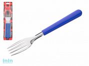 Набор вилок столовых, 3шт., серия PARATY, голубые сан марино, DI SOLLE (Длина: 188 мм, толщина: 1,2 мм. Прочная пластиковая ручка.)