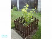 Забор декоративный RENESSANS №2, 3,1х0,35 м, шоколад, GARDENPLAST