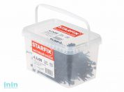 Саморез 3.5х45 мм для монтажа ГКЛ к дереву, фосфат (2 кг в пласт. ведре) STARFIX