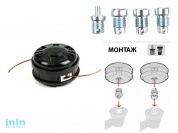 Головка триммерная OREGON Tap & Go PRO леска ф 2.0 мм полуавт. (леска до 4.0 мм, ф 109 мм, с переходниками)