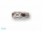 Соединение быстросъем. МАМА х нар. резьба 3/8" (сталь) ECO