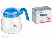 Чайник-кувшин, стеклянный, 1000 мл, Сalor, синий, PERFECTO LINEA