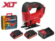 Аккум. лобзик WORTEX CJS 6529 в чем. ALL1 XLT SET 18 В, 0-2900 об/мин, 65 мм, 2х2 А*ч