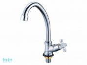 Кран водоразборный на гайке 1/2, поворотный излив JIK1-A102-A SOLONE (Количество в коробке - 4 шт) (G.LAUF)