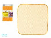 Салфетка кухонная для уборки без царапин Non-Scratch (Нон-Скрэтч) оранжевая, PERFECTO LINEA (размер: 30х29 см)