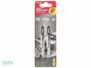 Пилка лобз. по металлу T218A (2 шт.) WORTEX (пропил криволинейный, тонкий, аккуратный и чистый рез)