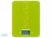 Весы кухонные ASK-269 NORMANN (5 кг, стекло 3 мм, дисплей 45х23 мм)