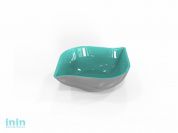 Салатник двухцветный Taila (Тайла) 1,5 л, бирюза, BEROSSI (Изделие из пластмассы. Литраж 1,5 л.   Размер 207 x 74 мм)