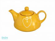 Заварник керамический, 400 мл, серия Мамина сказка, желтый, PERFECTO LINEA