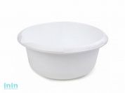 Миска 5 л , снежно-белый, BEROSSI (Изделие из пластмассы. Литраж 5 литров)