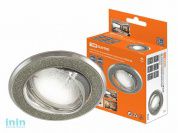 Светильник встраиваемый поворотный СВ 02-06 MR16 50Вт G5.3 серебряный блеск/хром TDM