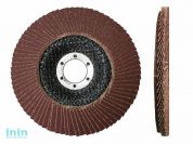 Круг лепестковый 180х22мм А180 плоск. КЛТ1 (Луга) (LUGAABRASIV)