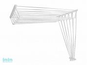 Сушилка для белья потолочная стальная 2,0 м, 7 стержней, белая, PERFECTO LINEA (7 стержней)