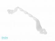 Ручка-скоба 80 мм витая, белая STARFIX