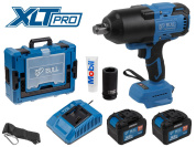 Аккум. ударный гайковерт BULL SC 1810 Xcase, XLTpro, БЕСЩЕТ., 18 В, 1500 Н*м, 3/4", 2х6 А*ч, з/у 6 А (Масса: 3,92 кг;)