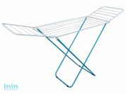 Сушилка для белья напольная, 16м, серия Maria, бело-голубая, PERFECTO LINEA (Сушильное полотно - 16 метров, размер 167х46х84. Максимальная нагрузка бе