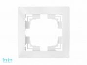 Рамка 1-местная белая, Уют, Bylectrica (Крышка  ЮЛИГ.735212.275 Гарантийный срок:24 месяца)
