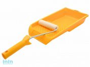 Набор малярного инструмента валик "POLYESTER" филт 100мм, ванночка COLOR EXPERT (нанесение всех видов лака, филт, полиэстер)