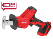 Аккум. сабельная пила WORTEX CSR 1018 E в кор. + 1 пильное полотно по дереву (18.0 В, БЕЗ АККУМУЛЯТОРА, дерево до 100 мм, металл до 6 мм, пластик до 4